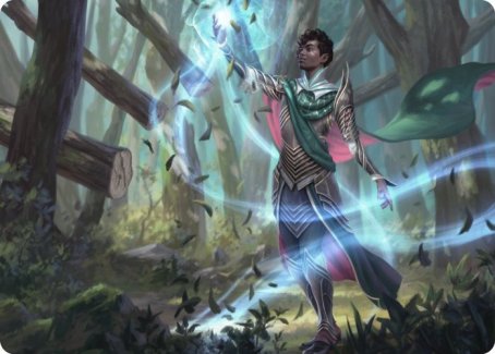 Dragonsguard Elite Art Card (15/81) [Strixhaven: School of Mages Art Series] | Pegasus Games WI