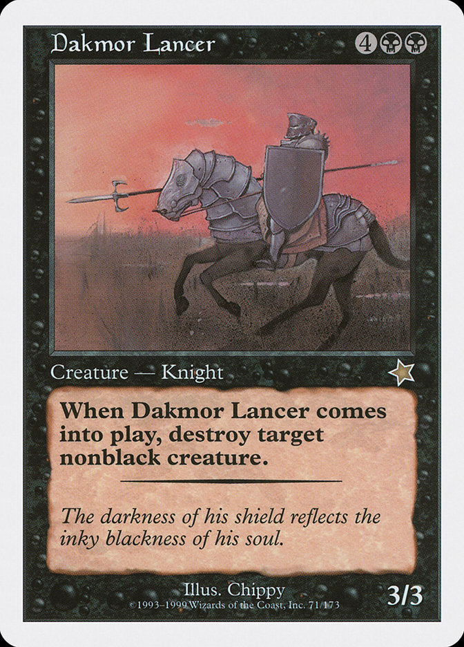 Dakmor Lancer [Starter 1999] | Pegasus Games WI