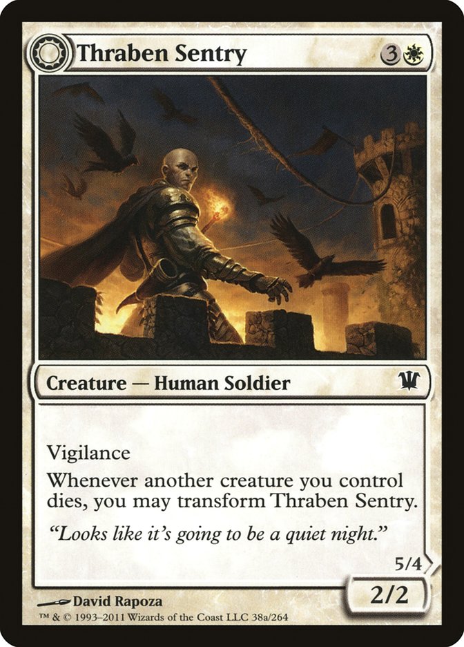 Thraben Sentry // Thraben Militia [Innistrad] | Pegasus Games WI