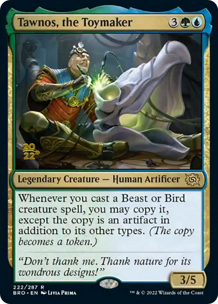 Tawnos, the Toymaker [The Brothers' War Prerelease Promos] | Pegasus Games WI