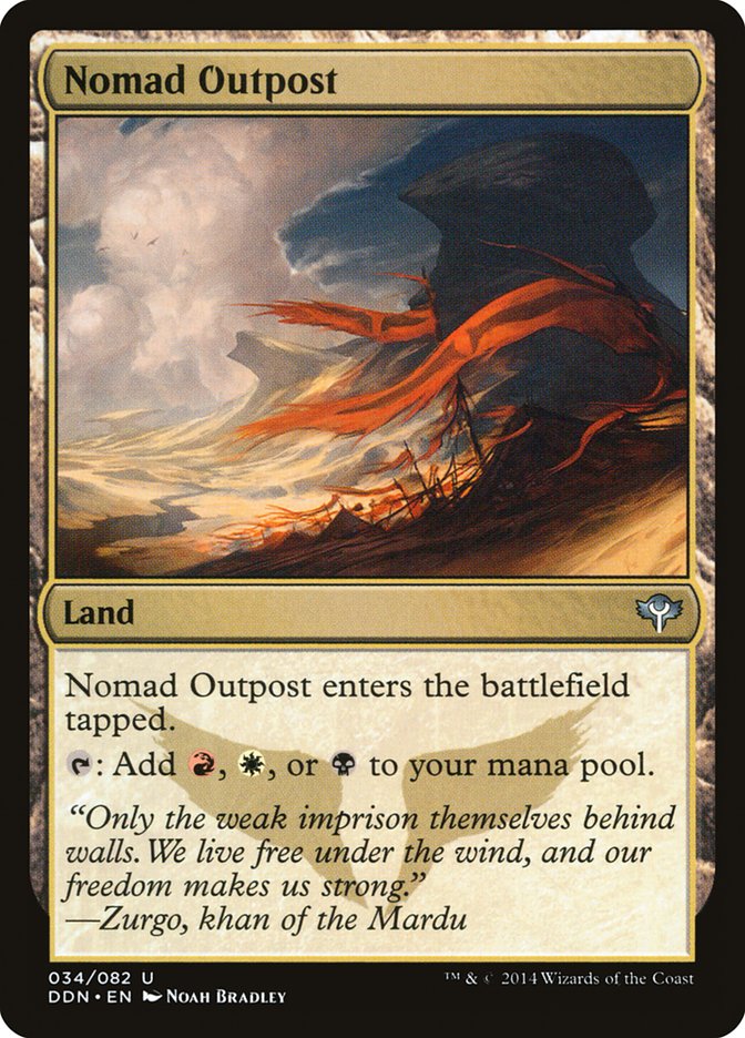 Nomad Outpost [Duel Decks: Speed vs. Cunning] | Pegasus Games WI