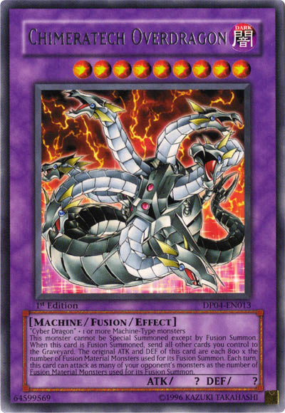 Chimeratech Overdragon [DP04-EN013] Rare | Pegasus Games WI