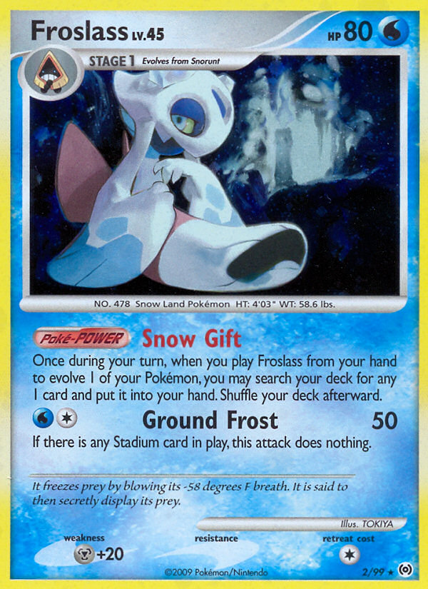 Froslass (2/99) [Platinum: Arceus] | Pegasus Games WI