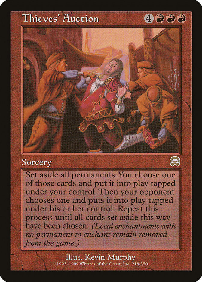 Thieves' Auction [Mercadian Masques] | Pegasus Games WI
