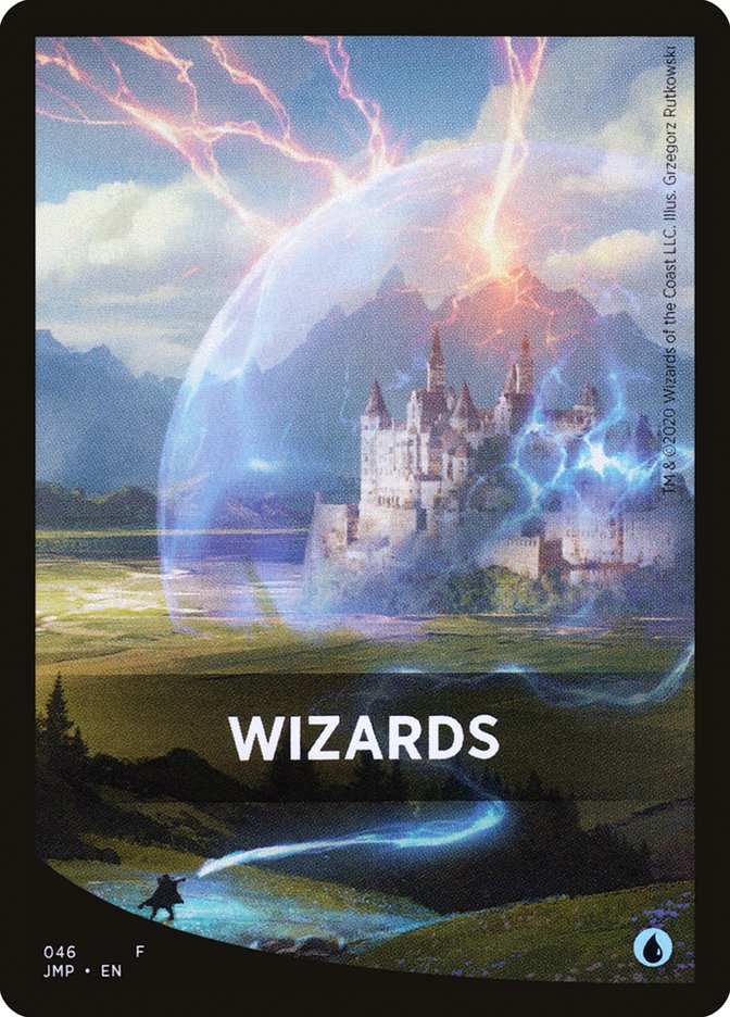 Wizards Theme Card [Jumpstart Front Cards] | Pegasus Games WI