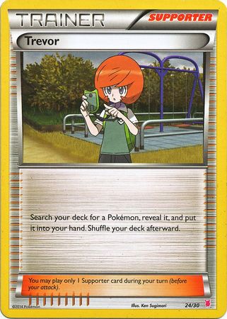 Trevor (24/30) [XY: Trainer Kit 1 - Wigglytuff] | Pegasus Games WI