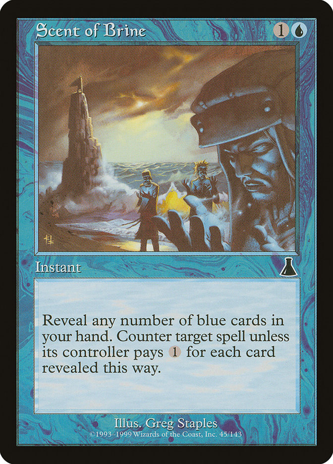 Scent of Brine [Urza's Destiny] | Pegasus Games WI