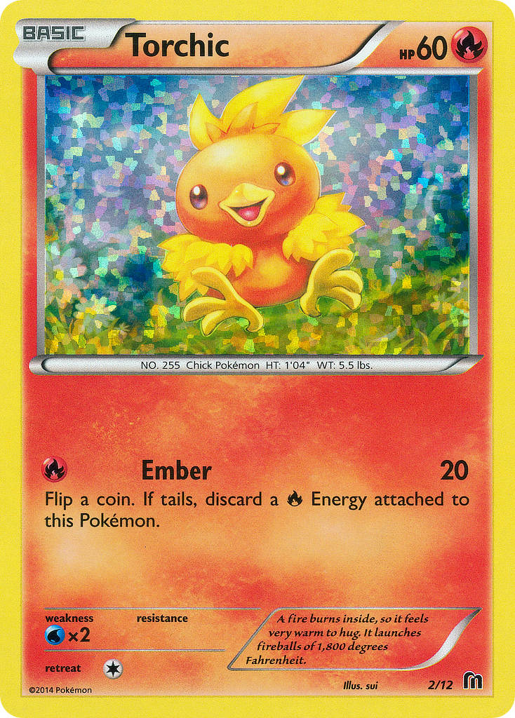 Torchic (2/12) [McDonald's Promos: 2016 Collection] | Pegasus Games WI