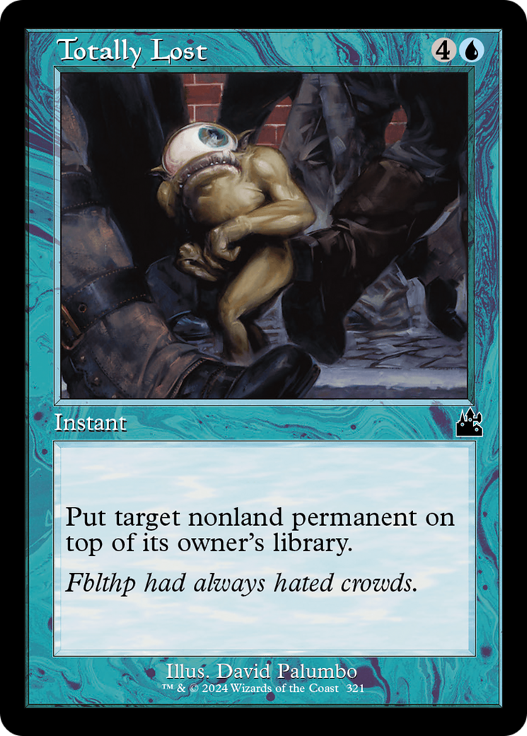Totally Lost (Retro Frame) [Ravnica Remastered] | Pegasus Games WI
