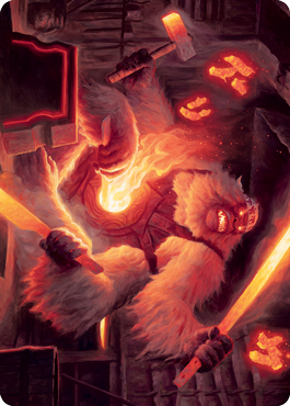 Kami of Industry Art Card [Kamigawa: Neon Dynasty Art Series] | Pegasus Games WI
