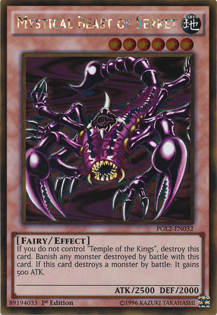 Mystical Beast of Serket [PGL2-EN032] Gold Rare | Pegasus Games WI