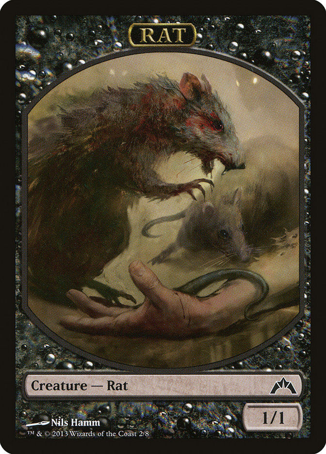 Rat Token [Gatecrash Tokens] | Pegasus Games WI