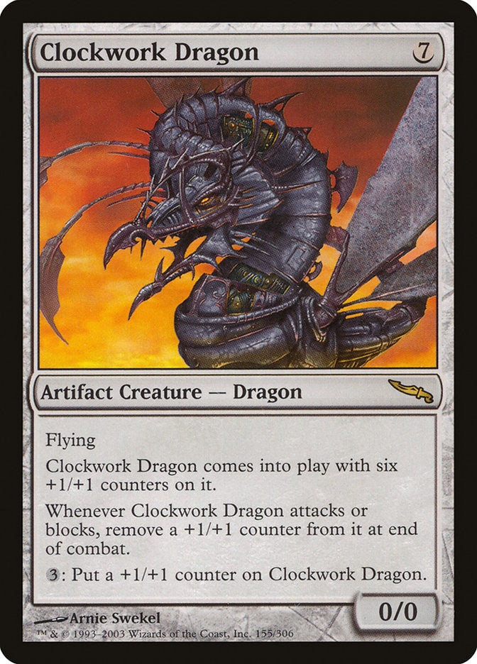 Clockwork Dragon [Mirrodin] | Pegasus Games WI