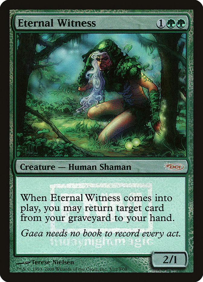 Eternal Witness [Friday Night Magic 2008] | Pegasus Games WI