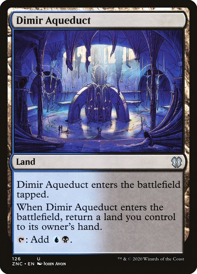 Dimir Aqueduct [Zendikar Rising Commander] | Pegasus Games WI