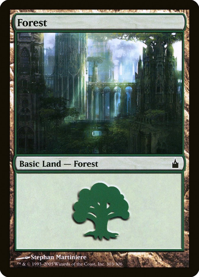 Forest (303) [Ravnica: City of Guilds] | Pegasus Games WI