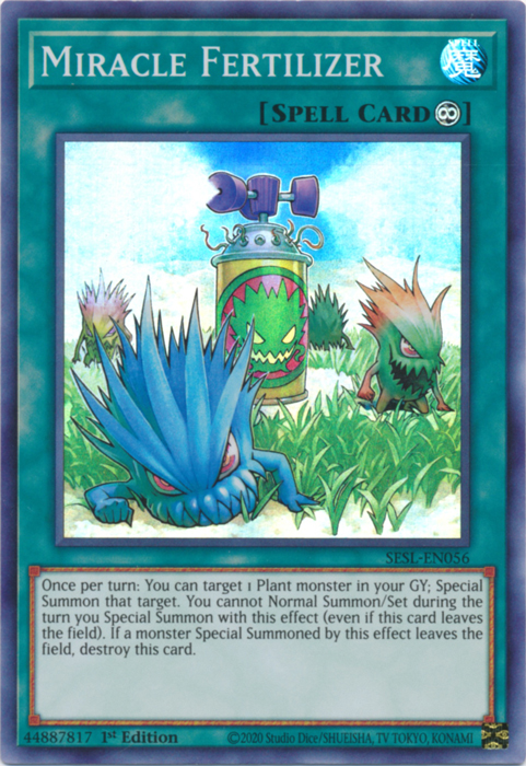 Miracle Fertilizer [SESL-EN056] Super Rare | Pegasus Games WI