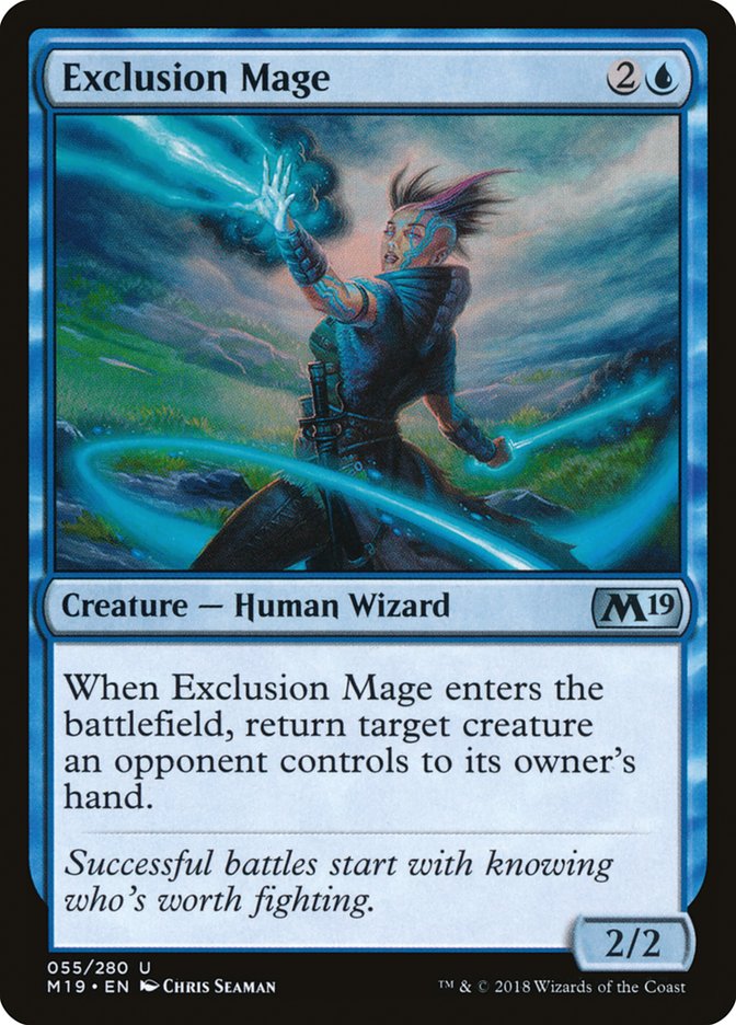 Exclusion Mage [Core Set 2019] | Pegasus Games WI
