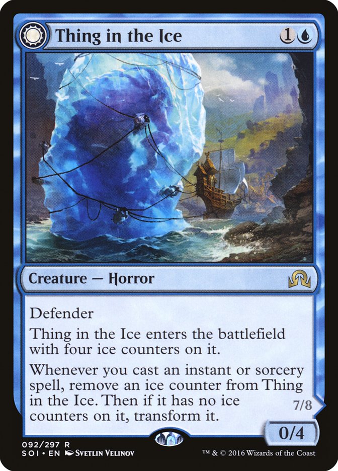 Thing in the Ice // Awoken Horror [Shadows over Innistrad] | Pegasus Games WI