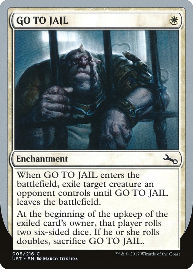 GO TO JAIL [Unstable] | Pegasus Games WI