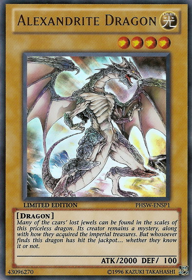 Alexandrite Dragon [PHSW-ENSP1] Ultra Rare | Pegasus Games WI