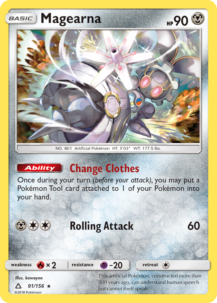 Magearna (91/156) [Sun & Moon: Ultra Prism] | Pegasus Games WI
