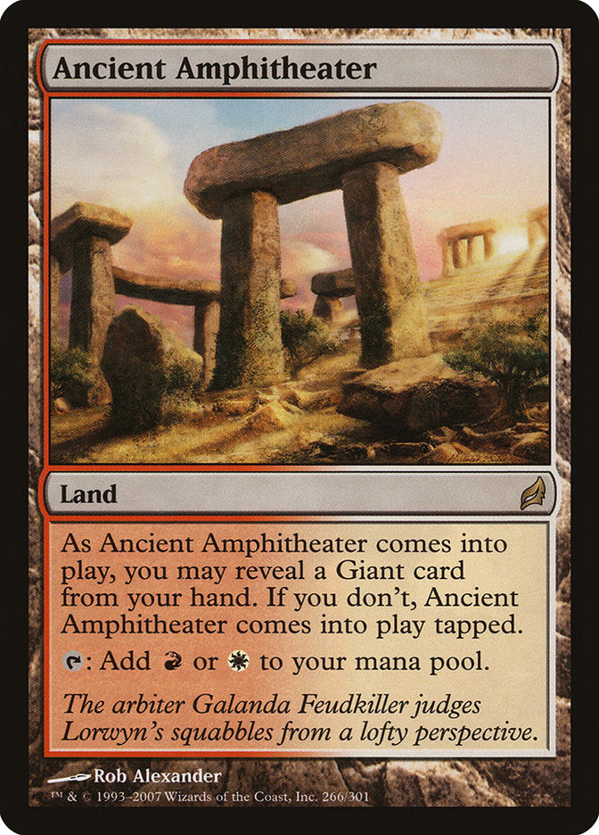 Ancient Amphitheater [Lorwyn] | Pegasus Games WI