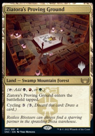 Ziatora's Proving Ground (Promo Pack) [Streets of New Capenna Promos] | Pegasus Games WI