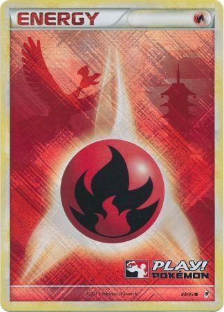 Fire Energy (89/95) (Play Pokemon Promo) [HeartGold & SoulSilver: Call of Legends] | Pegasus Games WI
