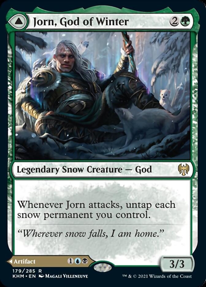 Jorn, God of Winter // Kaldring, the Rimestaff [Kaldheim] | Pegasus Games WI