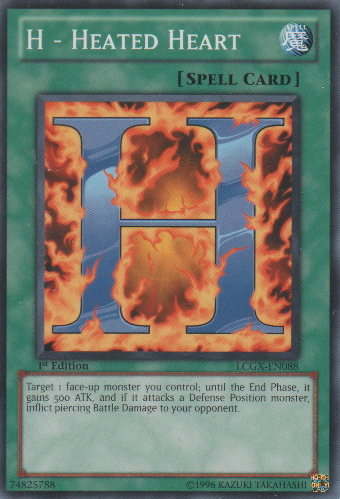 H - Heated Heart [LCGX-EN088] Common | Pegasus Games WI