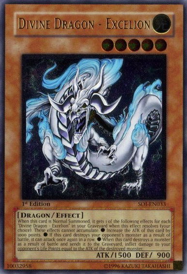 Divine Dragon - Excelion (UTR) [SOI-EN033] Ultimate Rare | Pegasus Games WI