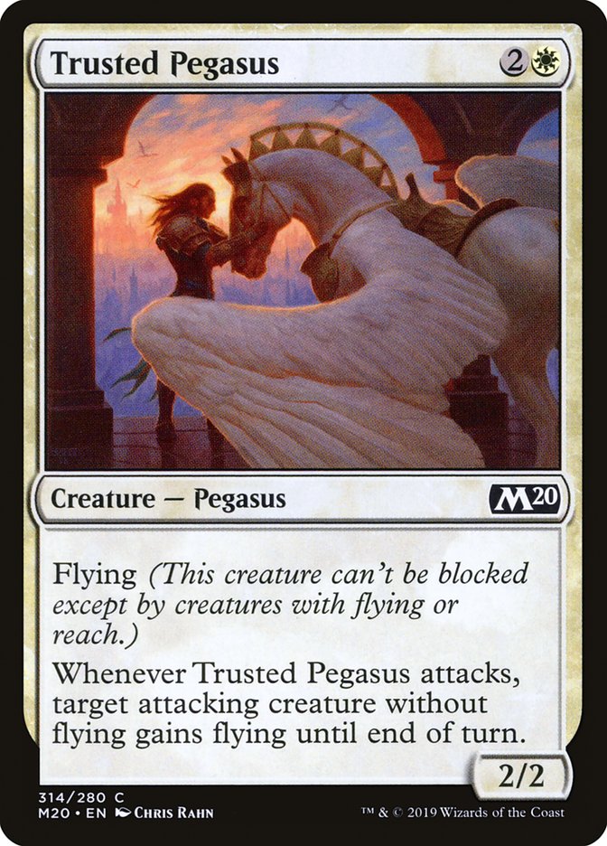 Trusted Pegasus [Core Set 2020] | Pegasus Games WI