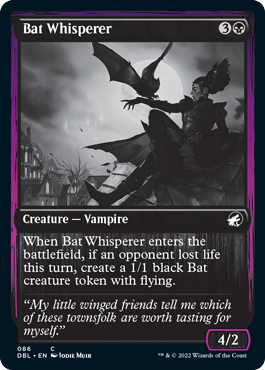 Bat Whisperer [Innistrad: Double Feature] | Pegasus Games WI