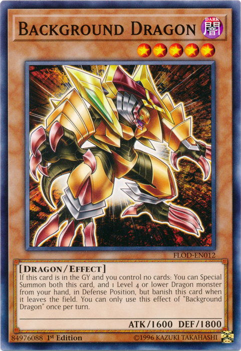 Background Dragon [FLOD-EN012] Common | Pegasus Games WI