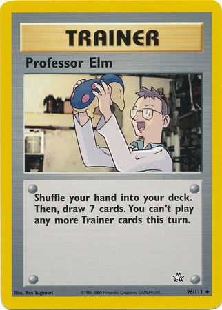 Professor Elm (96/111) [Neo Genesis Unlimited] | Pegasus Games WI