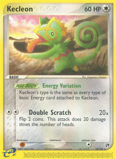 Kecleon (18/100) [EX: Sandstorm] | Pegasus Games WI