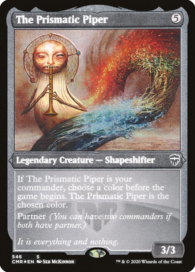 The Prismatic Piper (Etched) [Commander Legends] | Pegasus Games WI