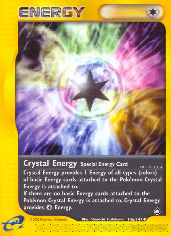 Crystal Energy (146/147) [Aquapolis] | Pegasus Games WI