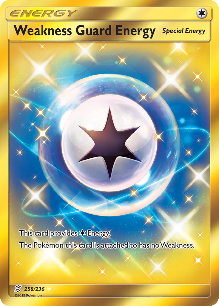 Weakness Guard Energy (258/236) [Sun & Moon: Unified Minds] | Pegasus Games WI