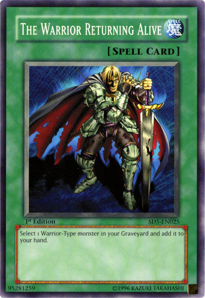 The Warrior Returning Alive [SD5-EN025] Common | Pegasus Games WI