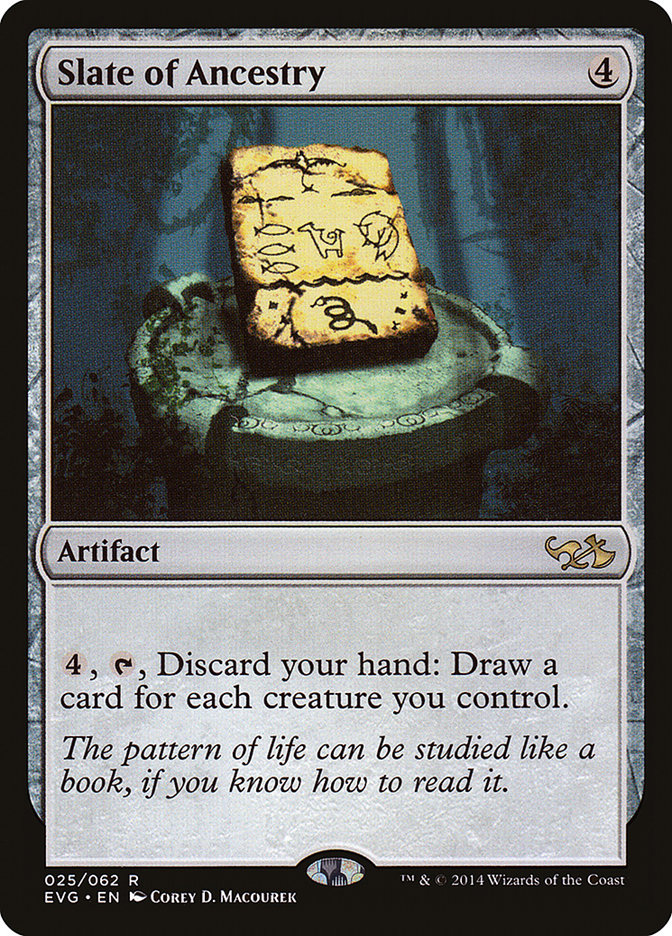 Slate of Ancestry (Elves vs. Goblins) [Duel Decks Anthology] | Pegasus Games WI