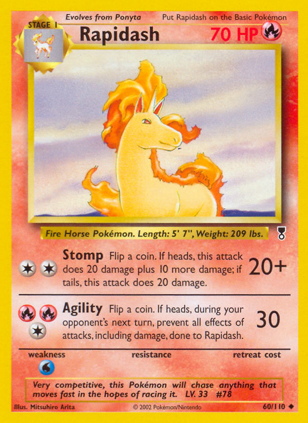 Rapidash (60/110) [Legendary Collection] | Pegasus Games WI