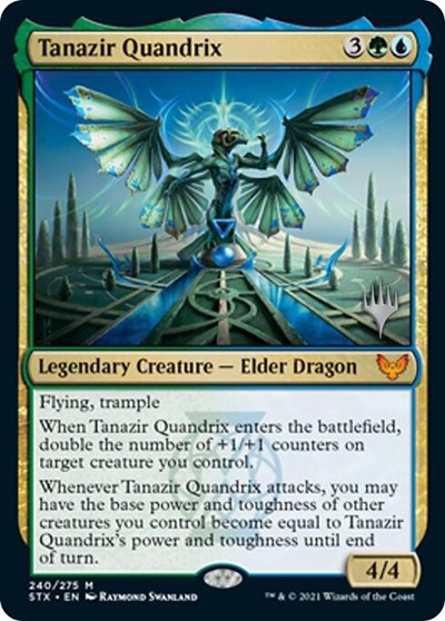 Tanazir Quandrix (Promo Pack) [Strixhaven: School of Mages Promos] | Pegasus Games WI