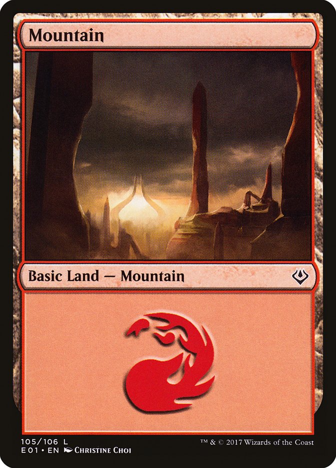 Mountain (105) [Archenemy: Nicol Bolas] | Pegasus Games WI