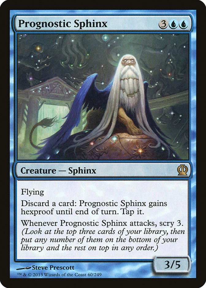 Prognostic Sphinx [Theros] | Pegasus Games WI