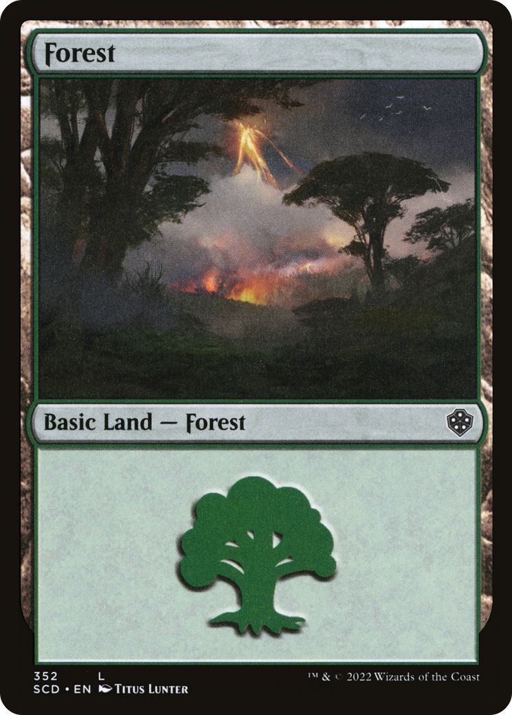 Forest (352) [Starter Commander Decks] | Pegasus Games WI