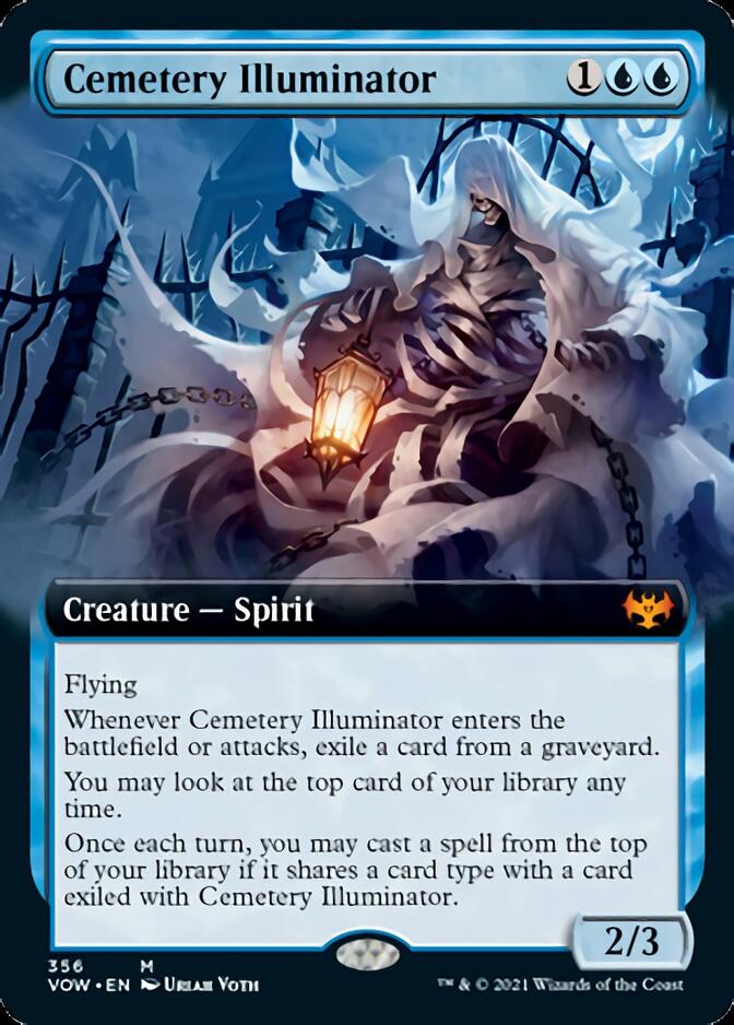 Cemetery Illuminator (Extended Art) [Innistrad: Crimson Vow] | Pegasus Games WI