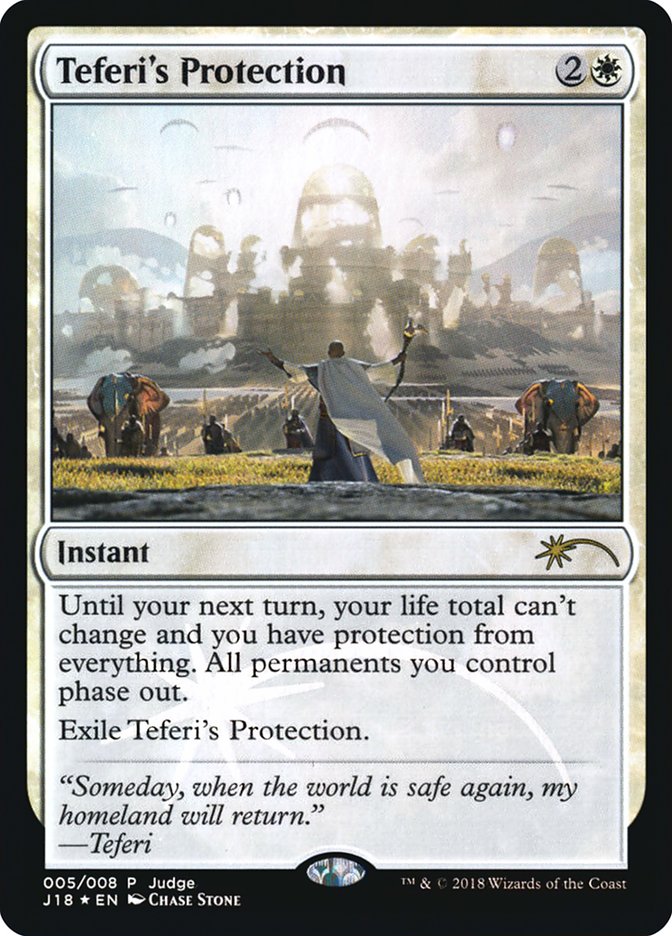 Teferi's Protection [Judge Gift Cards 2018] | Pegasus Games WI
