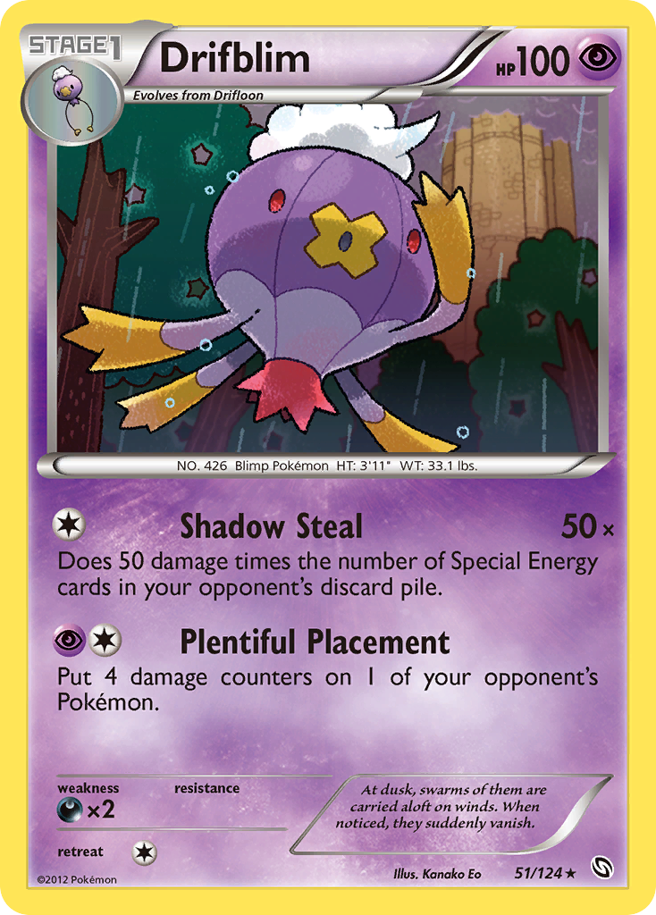 Drifblim (51/124) [Black & White: Dragons Exalted] | Pegasus Games WI